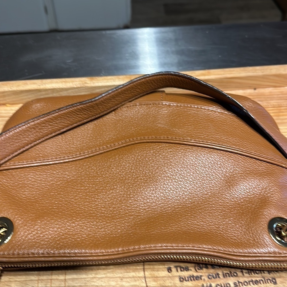 Michael Kors purse. Camel color. Beautiful - Picture 10 of 13